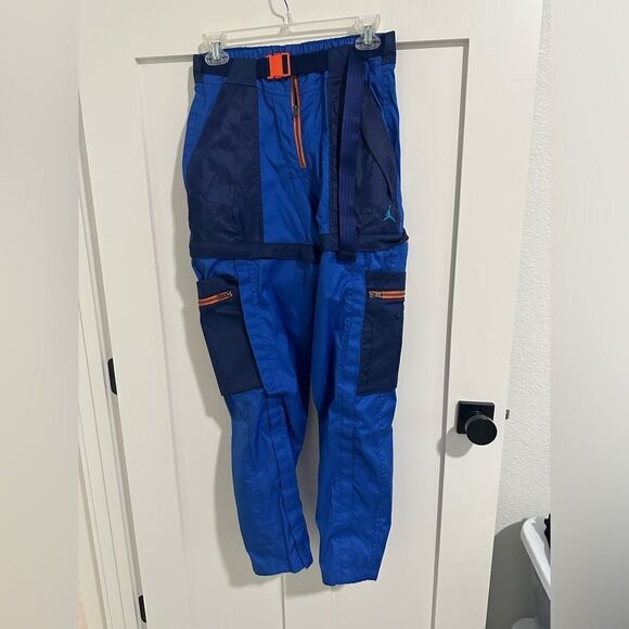 Nike Women's XS Jordan Next Utility Convertible Pants Blue Sporty Streetwear - Picture 1 of 15